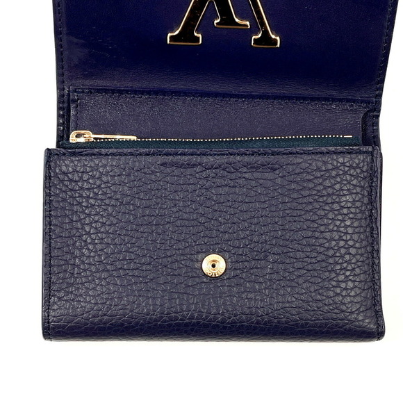 LOUIS VUITTON Blue Wallet - Picture 10 of 12
